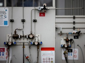 Ottawa's fall economic statement on Thursday proposed tax credits of at least 40 per cent for investments in the production of low-carbon hydrogen.