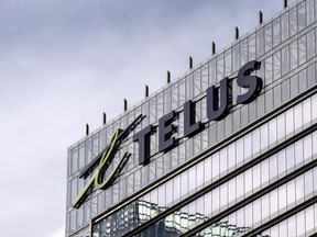 A Telus Corp. building in Toronto.