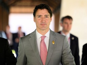 Prime Minister Justin Trudeau at the G20 summit in Bali, Indonesia.