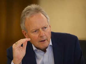 Stephen Poloz, former governor Bank of Canada, during the 2022 Global Business Forum in Banff, Canada.