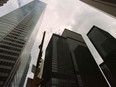 The Canadian Imperial Bank of Commerce and Toronto-Dominion Bank headquarters in downtown Toronto.