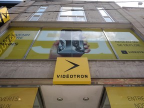 A Vidéotron store in Montreal.