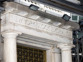 FILE - The New York Stock Exchange on Wednesday, June 29, 2022 in New York.