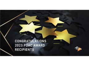 The Prospectors & Developers Association of Canada (PDAC) is honoured to announce that five top international and domestic performers were selected for their distinctions, contributions and successes in mineral exploration and development.