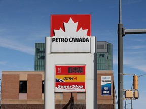 A Petro-Canada gas station in Alberta.