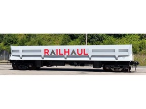 RailHaul battery propelled rail car