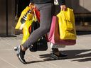 Statistics Canada released advance estimates on Tuesday for retail that showed sales rising 1.5 per cent in October.
