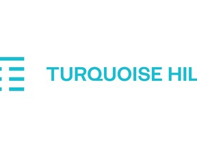 The corporate logo of Turquoise Hill Resources Ltd. (TSX:TRQ) is shown.