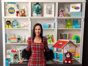Mastermind Toys CEO Sarah Jordan is shown in a company handout photo. It's the most resilient holiday spending category: Toys. But even toy stores are expected to feel the fallout from inflation during the biggest shopping season of the year, industry experts say.