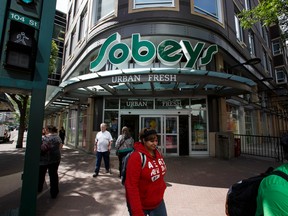 A Sobey's store in Edmonton, in 2014.