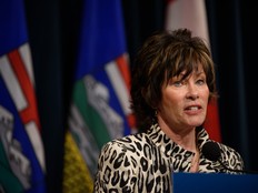 Alberta's environment minister Sonya Savage.