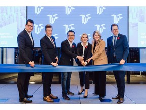 Officials Cut Ribbon at Toronto Region Board of Trade's New Waterfront Venue