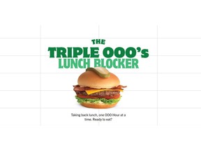 The new Triple OOO's Lunch Blocker is a fun and interactive way to remind people to take back their lunch break and carve out an unbookable block in their calendar to spend time OOO (Out of Office).