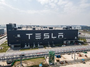 Tesla's Gigafactory in Shanghai.