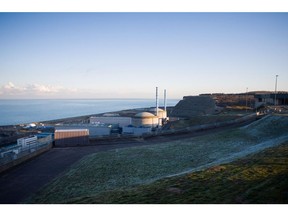 The Penly nuclear power plant in France on Dec. 9.