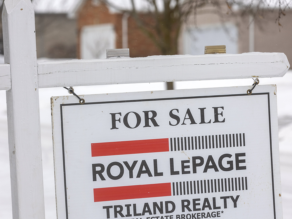Canadian home prices fall 12% in November from last year as winter chill sets in
