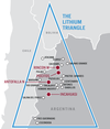 Argentina Lithium’s project map. SUPPLIED