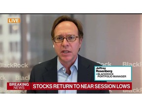 BlackRock Portfolio Manager Jeffrey Rosenberg says a more cautious stance is still warranted in regards to the market rally during an interview on "Bloomberg Surveillance: The Fed Decides."