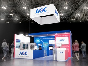 AGC's booth at CES2023 (#4377, Vehicle Tech & Advanced Mobility, LVCC - West Hall)