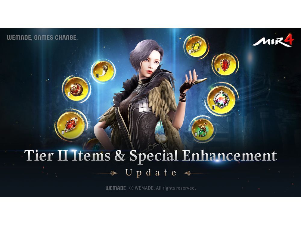 Wemade Unveils ‘Tier II Items’ on MIR4