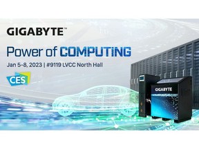 Driving Technology Towards Net Zero, GIGABYTE HPC Solutions Rally 'Power of Computing' at CES