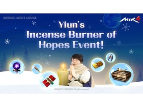 MIR4 holds Yiun's Incense Burner of Hopes Event!