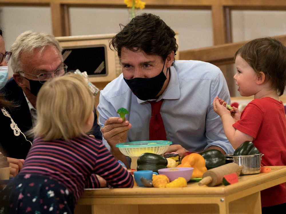 Record employment rate for women shows Trudeau's subsidized daycare plan is work..