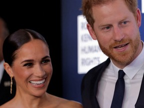 Britain's Prince Harry, Duke of Sussex and Meghan, Duchess of Sussex, attend the 2022 Robert F. Kennedy Human Rights Ripple of Hope Award Gala in New York City, U.S.