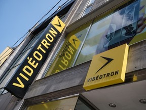A Videotron store in Montreal.