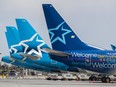 Air Transat planes in Montreal.