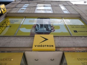 A Videotron store in Montreal.