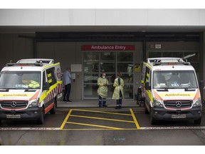 St Vincent's Hospital in Sydney. Photographer: Brent Lewin/Bloomberg