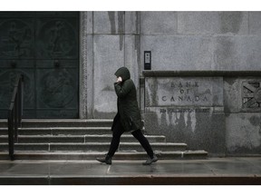 The Bank of Canada in Ottawa, Ontario, Canada, on Wednesday, April 13, 2022. The Bank of Canada raised its policy interest rate by half a percentage point in its biggest hike in 22 years, and said rates are poised to move significantly higher as it aggressively wrestles inflation down from a three-decade high.