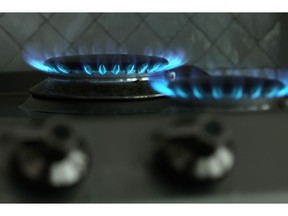 BERLIN, GERMANY - AUGUST 19: In this photo illustration a gas flame burns on a gas stove top on August 19, 2022 in Berlin, Germany. The German government, faced with skyrocketing prices for natural gas, is wrestling with policies designed to alleviate the hike in prices for consumers and businesses yet at the same time create a financial cushion for gas providers and utilities. Germany and other countries in Europe still import a significant portion of their gas from Russia. Russia has responded to western sanctions by significantly lowering the flow of its natural gas exports to western Europe.