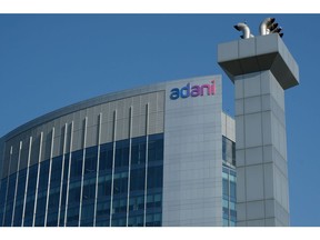 The global headquarters of Adani Group in Ahmedabad, Gujarat, India, on Tuesday, Oct. 18, 2022. India's largest private-sector port and airport operators, city-gas distributor and coal miner are all part of Adani's empire, which also aims to become the world's largest renewable-energy producer. Photographer: T. Narayan/Bloomberg