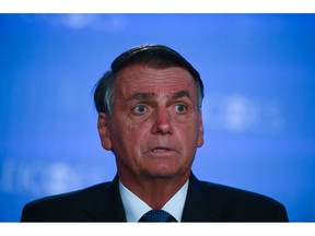 Jair Bolsonaro, Brazil's president, back in October.