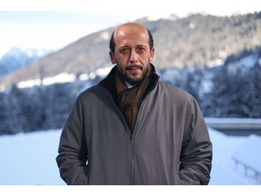 Mansoor Bin Ebrahim Al Mahmoud in Davos, Switzerland, on Jan. 16. Photographer: Hollie Adams/Bloomberg