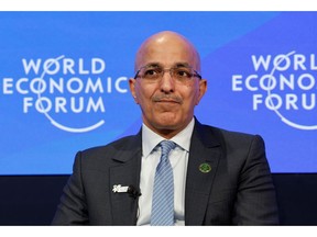 Mohammed Al-Jadaan in Davos, Switzerland, on Jan. 17.