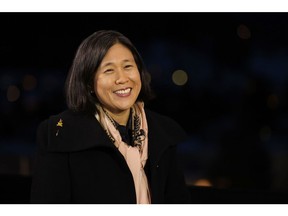 Katherine Tai in Davos on Jan. 19.