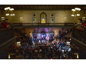 Trump's campaign event in Columbia, South Carolina on Jan. 28