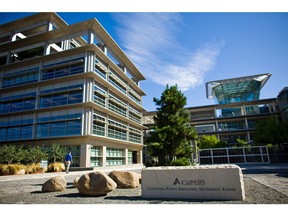 The California Public Employees' Retirement System building in Sacramento, California July 21, 2009. CalPERS, the state's public employees retirement fund, reported a loss of 23.4%, its largest annual loss.