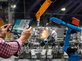 Manufacturing automation is about more than just robots, these days.  PHOTO BY GETTY IMAGES