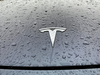 Hood of a Tesla car