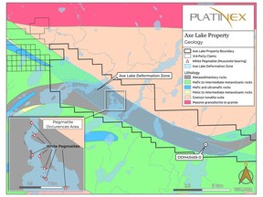 Axe Lake Property Geology