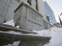 The Bank of Canada building in Ottawa.