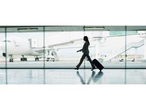 Passenger walks through an airport terminal on the way to catch a flight. Cirium, the aviation analytics company, has published its 2022 On-Time Performance rankings, looking at the top performing airlines and airports worldwide. The definitive, world-leading analysis recognises excellence in punctuality by the aviation industry globally.