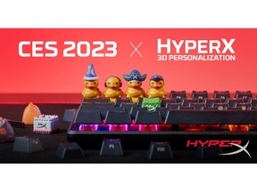 New HX3D Program Takes Hardware Personalization to a New Level Combining HyperX Gaming Peripherals with HP 3D Print Technology