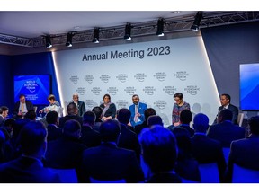Saudi Arabia's Transformation in a Changing Global Context panel at WEF2023