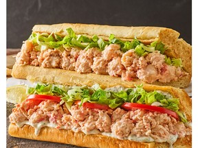 The Lemon-Herb Lobster Sub and the Classic Lobster Sub.