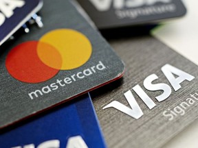 Credit card interest rates for some could range between 18 and 30 per cent.